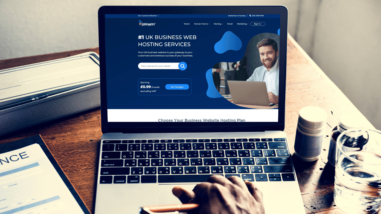 uk business hosting for website