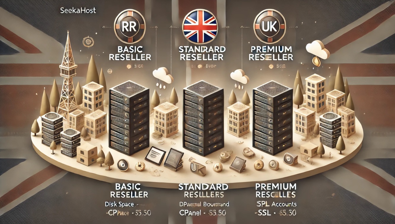 Best Reseller Hosting Packages in the UK: Comparison of SeekaHost & Top Competitors
