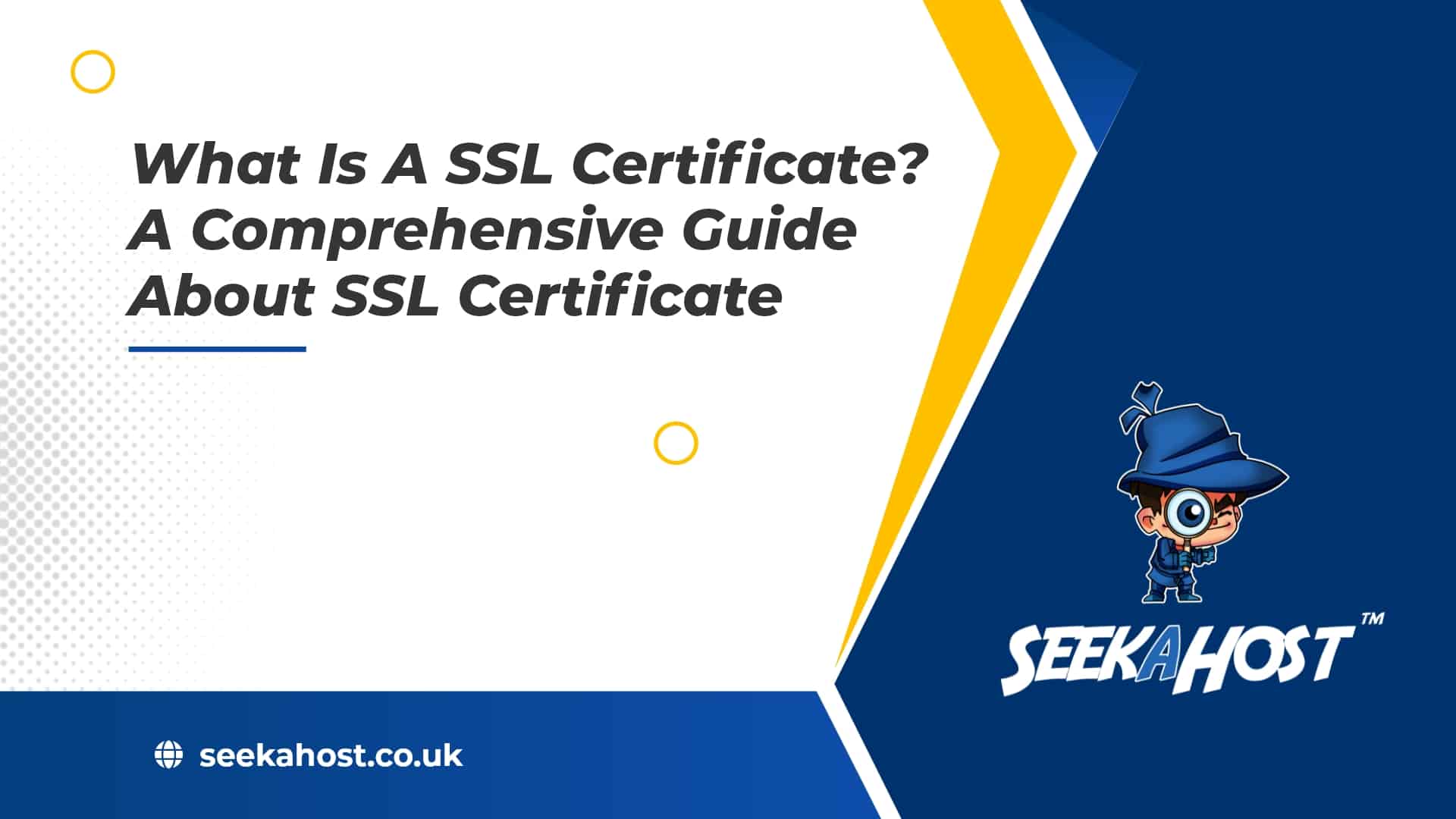 What Is A SSL Certificate? A Comprehensive Guide About SSL Certificate