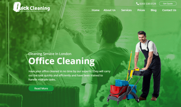 quick cleaning hosted by SeekaHost