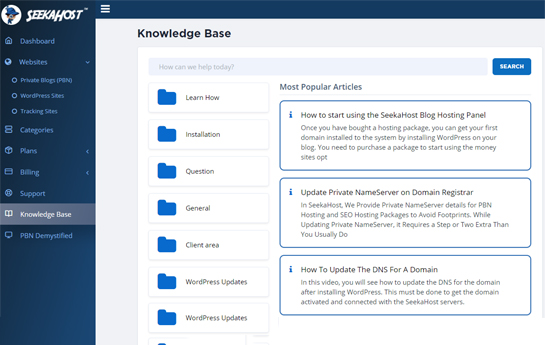 WP-Hosting-Knowledgebase