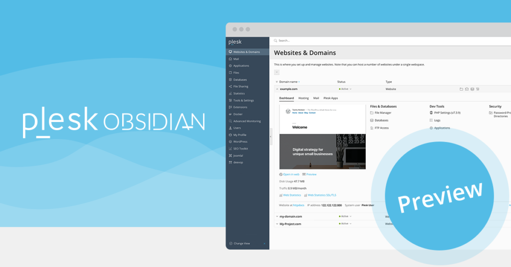 Plesk-Obsidian-18.0.35