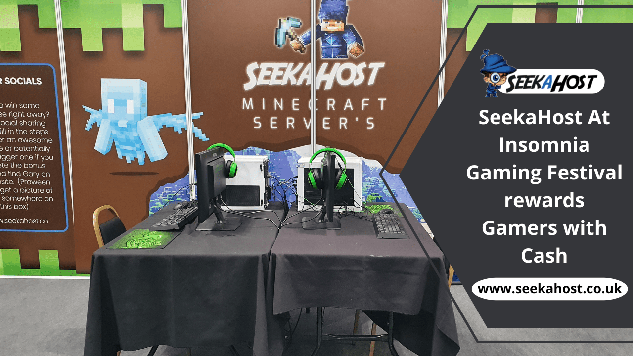 seekaHost-returns-to-Insomnia-gaming-festival-rewarding-competitive-minecraft-gamers-with-cash-among-40,000-visitors