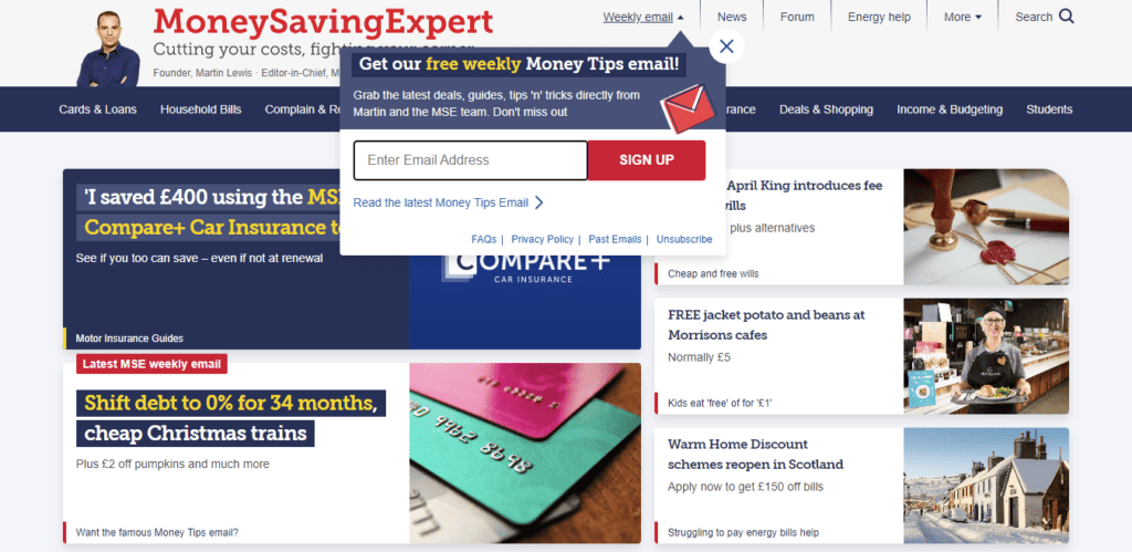 money-saving-expert-martin-lewis-website